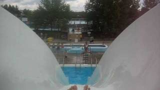 Wild water kingdom devil's drop first person view