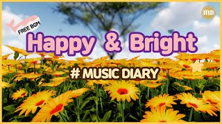 🎵Free BGM//Vlog//기븐좋은날//Happy//Bright//Piano//⭐️Music Diary⭐️🎵
