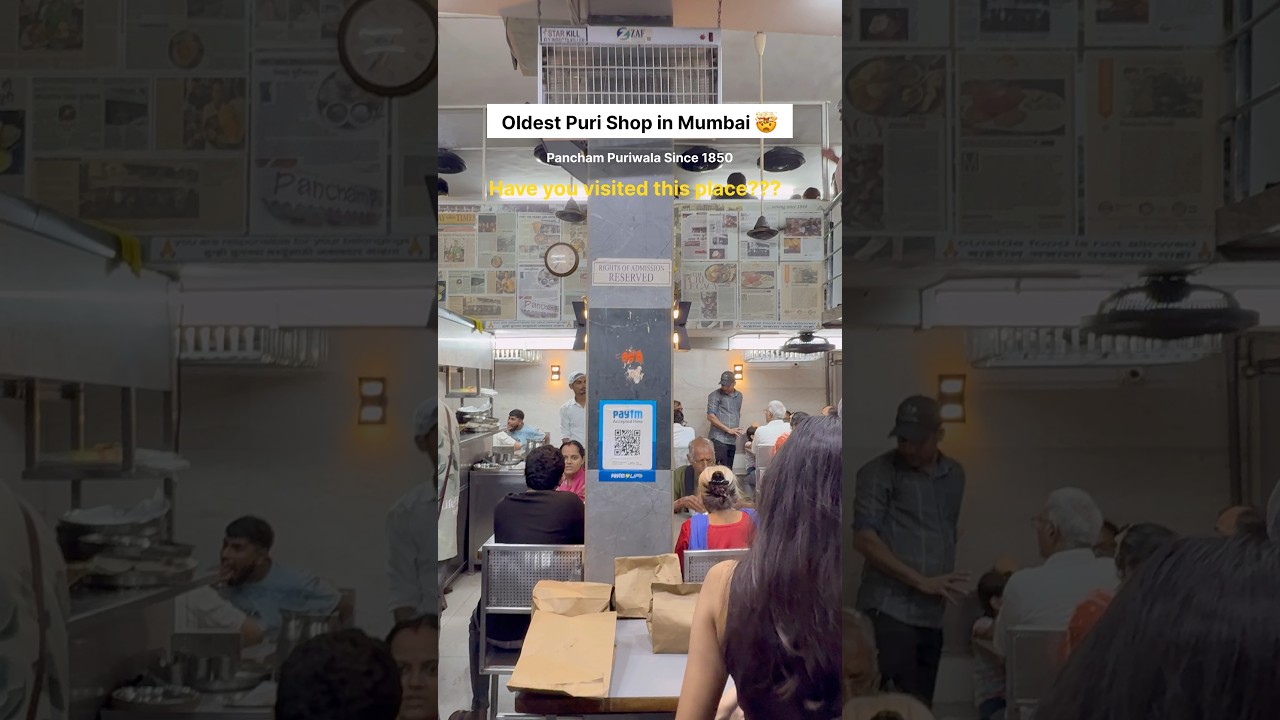 Legendary Taste of Mumbai! 😋 | Pancham Puriwala Since 1850 