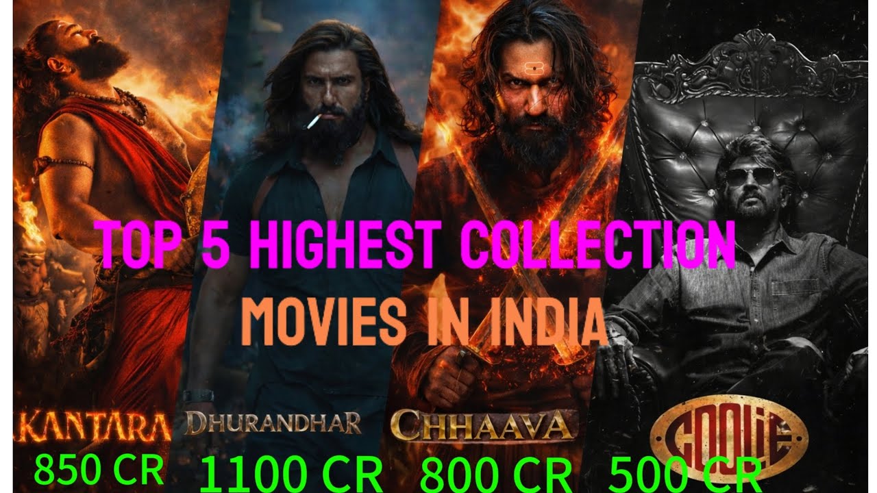 Top 5 Highest Collection Movies in India 