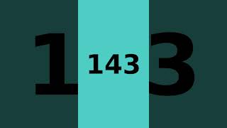 143 #byeler #numbers_ksb #shorts
