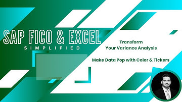 Excel Variance Analysis with Conditional Formatting | Quick Tips & Tricks #exceltips #exceltricks