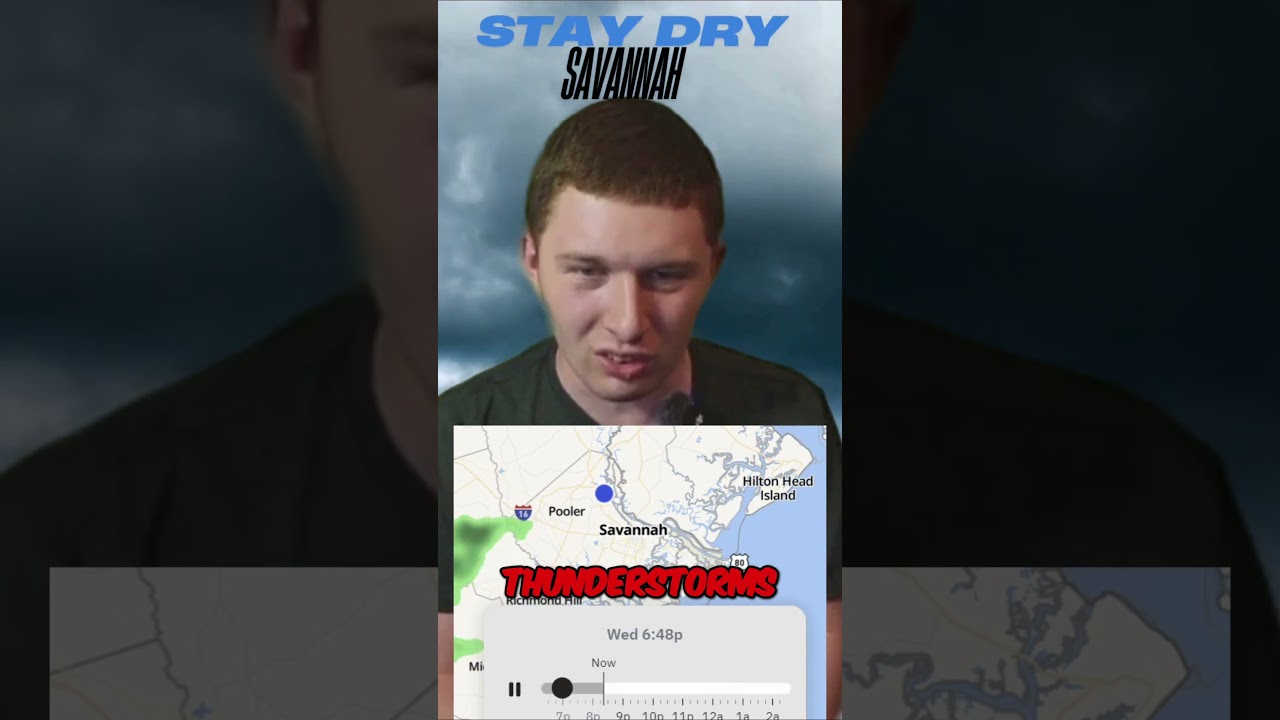 Savannah Weather Alert  Stay Dry & Cool This Week!