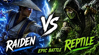 ⚡ Raiden VS Reptile 🐍 | Brutal Fight | Mortal Kombat 1 PS5 Gameplay #foryou #fyp