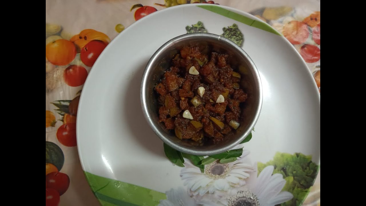 Mango Pickle Recipe in Tamil Manga oorukai recipe in tamil மாங்காய்
