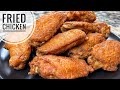 Fried chicken wings recipe  tasty garlicky and crispy chinese fried chicken recipe