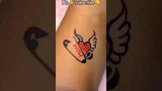 Mom Tattoo Design ❤✨ #tattoo #tattoofun #art #tattooart #drawing #mom #tattooartist