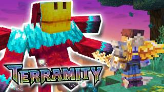 If Terraria and the Calamity Mod Made a Minecraft Mod! (TERRAMITY MOD)