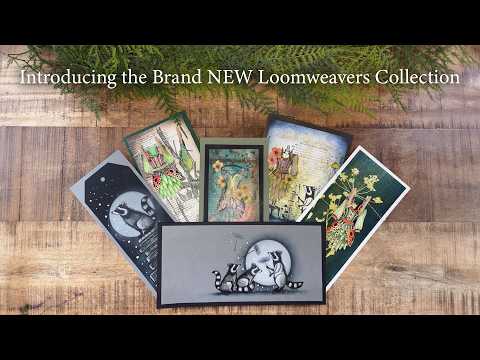 Introducing and Quick Craft using the Brand New Loomweavers Stamp Collection ✨