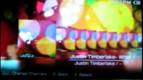 SensMe music channels for the PSP! (firmware 6.20) It