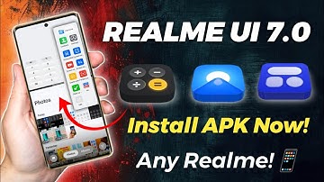 Realme UI 7.0 New Features 🔥 Install These New Apps Now! (Photos, Calculator, Smart Sidebar) ✅