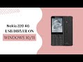 Nokia 220 4G USB Driver On Windows 10 11 Free Download 