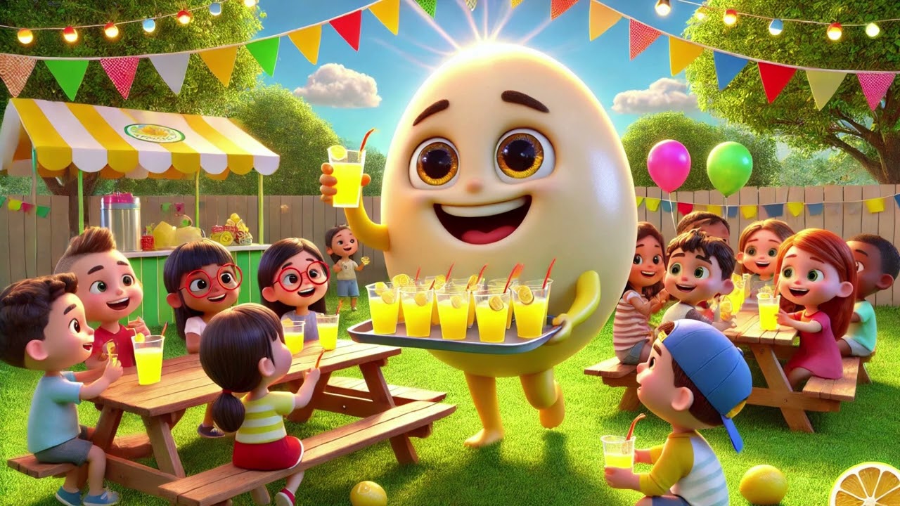 Humpty Brings Lemonade 🥚🍋 | Summer Refreshing Drink Song ☀️🥤|Nursery Rhymes & Kids Songs
