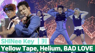 [직캠 4K] SHINee KEY(키) World K-POP Concert  'Yellow Tape'   'Helium' 'BAD LOVE', 211114 월드 케이팝 콘서트