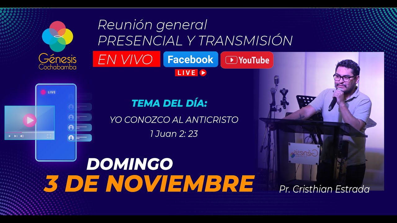 Transmisión en vivo - Domingo 3 de noviembre - YouTube