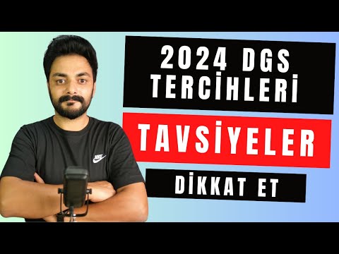 2024 DGS TERCİHLERİ