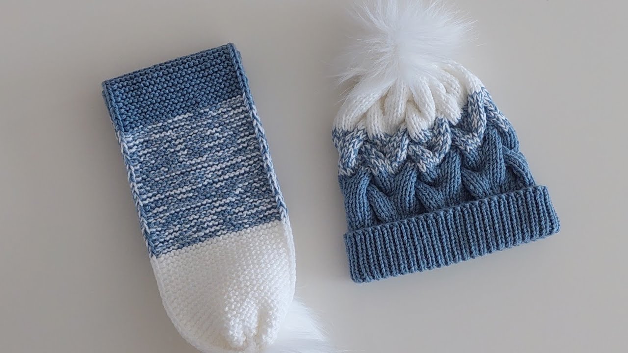 Degrade Şapka Ve Atkı Yapımı