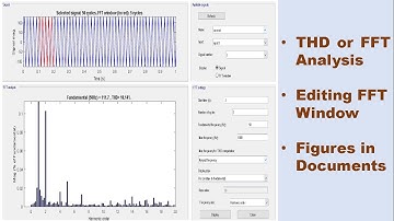 Total Harmonic Distortion MATLAB Simulink, FFT Analysis in MATLAB Simulink