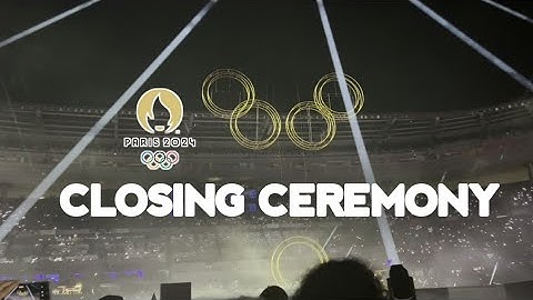 Thank You Paris! Closing Ceremony Highlights | Paris Olympic 2024 #paris2024