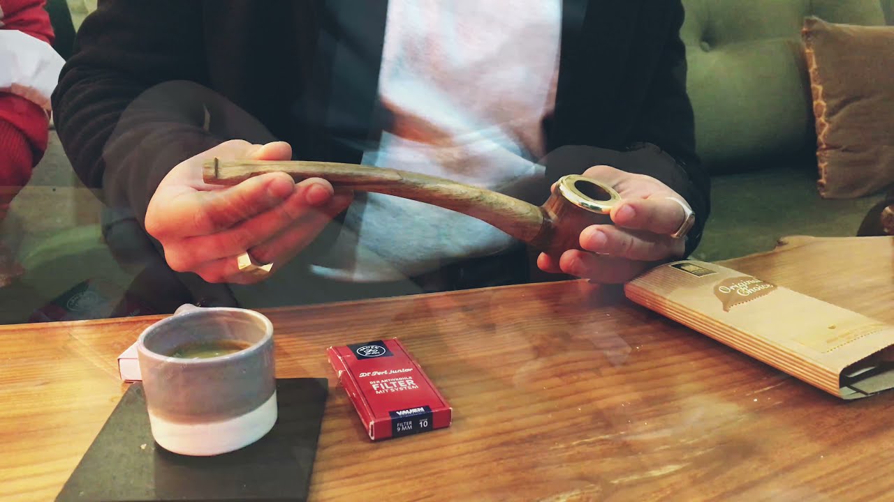 How to make handmade churchwarden tobacco pipe