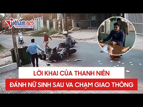 Video Thanh niên hành hung nữ sinh sau va chạm giao thông ở... - youtube