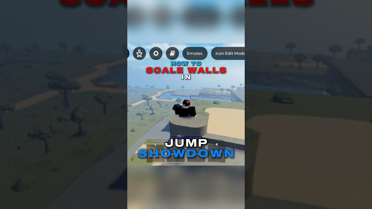 How to run up walls in Jump Showdown! 