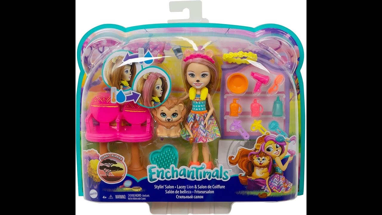 Enchantimals coffret Savane Ensoleillée 4 mini-poupées Griselda, Gabriela, Zadie, Ofelia et Enchantimals coffret Savane Ensoleillée 4 mini-poupées Griselda, Gabriela, Zadie, Ofelia et