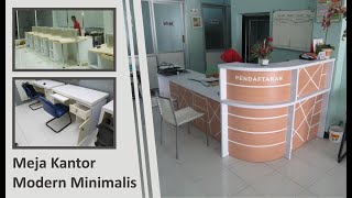 Meja Kantor Modern Minimalis