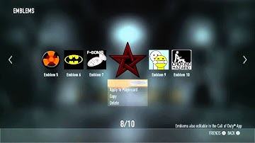 All Of My Emblems In Advanced Warfare!