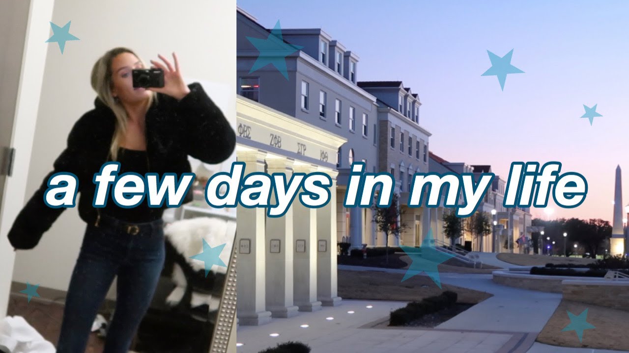 VLOG Last Day Of Classes Date Night Studying TCU YouTube