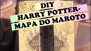 DYI: MAPA DO MAROTO EM PORTUGUÊS E INGLÊS - HARRY POTTER