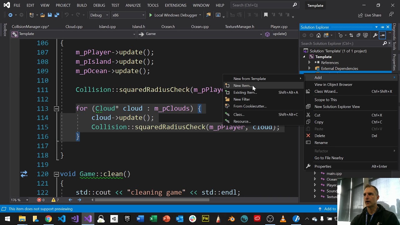 GAME3001 - W2020 - Lesson 1 - C++ OOP Review and SDL Template Tour