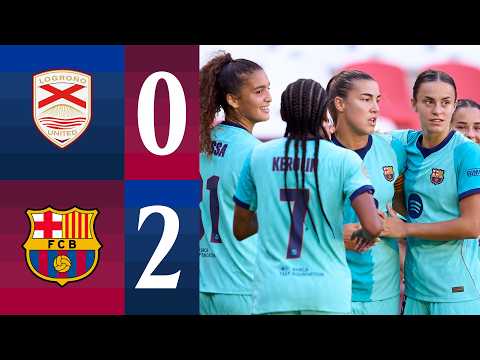 LIGA F | LOGROÑO UNITED 0 vs 2 FC BARCELONA 🔵🔴