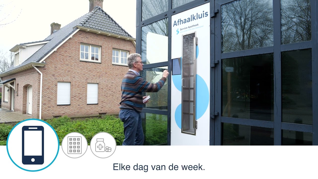Instructievideo medicatie afhaalkluis | Service Apotheek