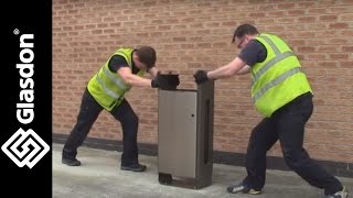 Glasdon Product Testen Electra 60 Afvalbak