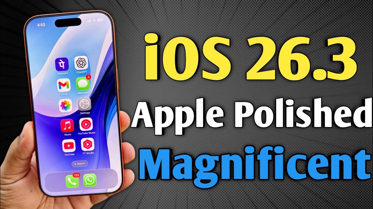 iOS 26.3 - Apple Leveled Up