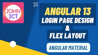 Angular 13 Login Page Design & Material Design with Flex layout Net Worth