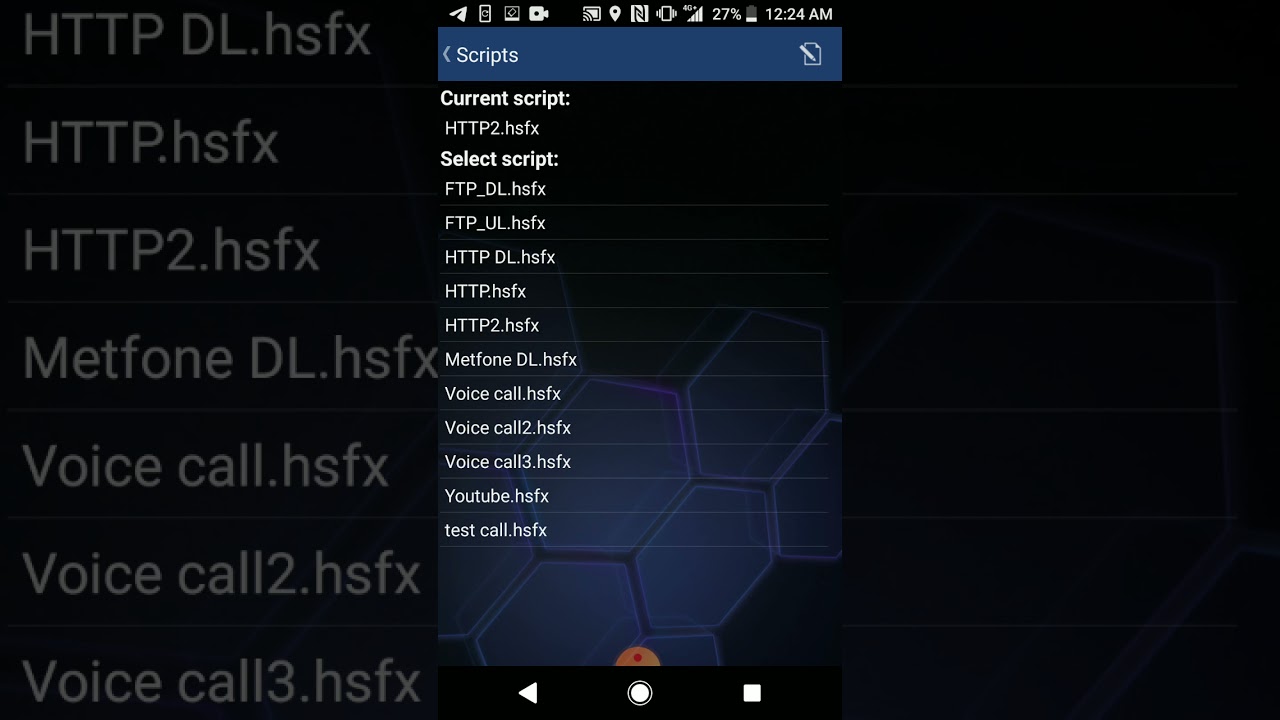 Testing Data Using nemo handy