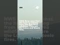Hazy skies over Northern Nevada due to Bay Area fires