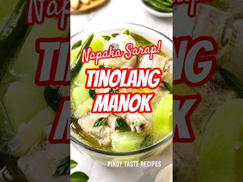 Tinolang Manok na Masabaw at Malasa! Easy Recipe #Shorts