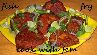 Fish Fry Recipe | Dhaba Style Fish Fry | An Innovative Recipe By Cook With Fem | Give It A Try Fish Fry Recipe | Dhaba Style Fish Fry | An Innovative Recipe By Cook With Fem | Give It A Try