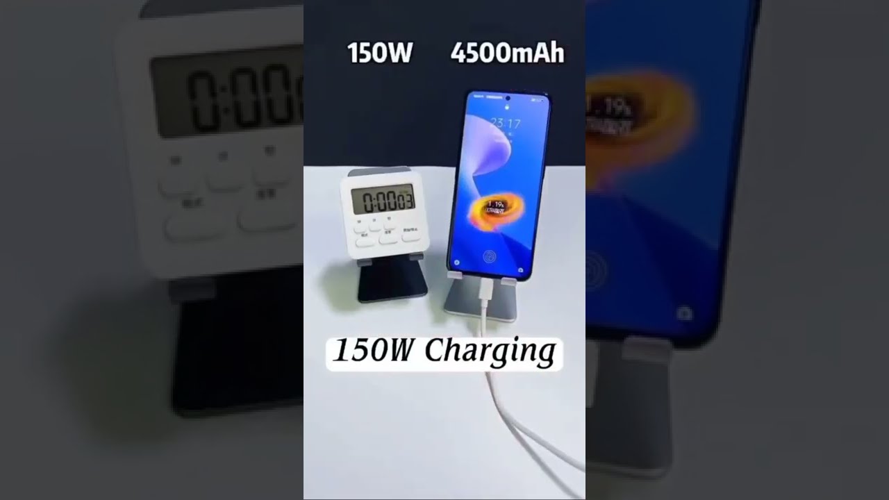 world fastest charging😱  | 150w charger 4500 mah battery oppo fast charging test 😱 