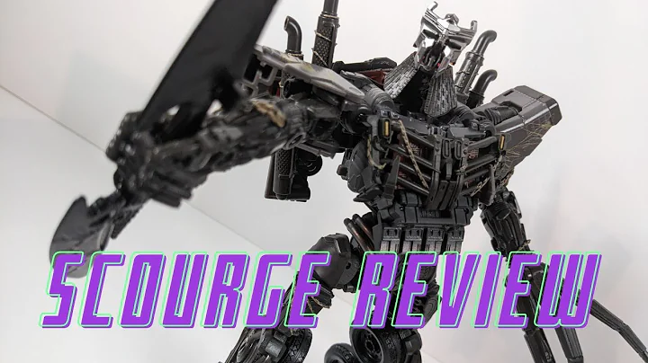 TRANSFORMERS SCOURGE - STUDIO SERIES 101 REVIEW - RISE OF THE BEASTS, LEADER CLASS, HOW TO TRANSFORM