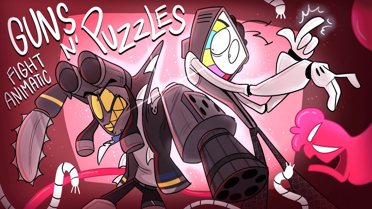 Guns N' Puzzles ━ FIGHT ANIMATIC (SMG4)