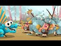 TAKING ON DINOSAUR ARMY!!! | Dino Bash 2 - Ep2 HD