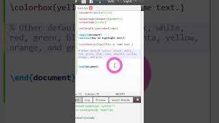 Famous LaTeX Highlight Text with Color Wealth