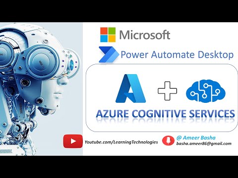 Power Automate Desktop : 139 || Introduction to Azure Cognitive Services