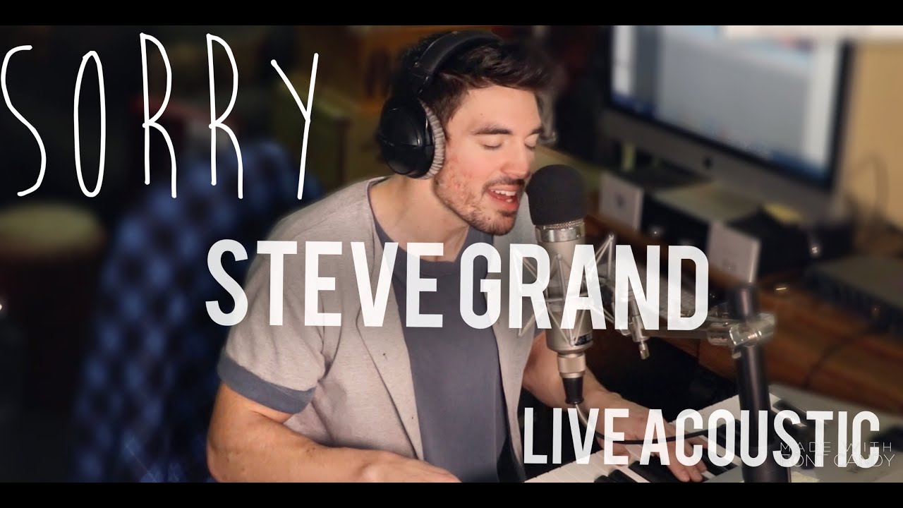 Watch "Sorry" Piano/Vocal COVER by Steve Grand on YouTube Watch "Sorry" Piano/Vocal COVER by Steve Grand on YouTube