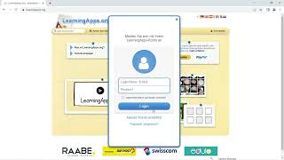Anmeldung bei LearningApps [LearningApps Tutorial]