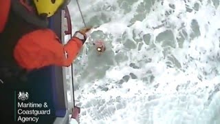 Swimmers rescued by helicopter off Cornwall coast after being swept out to sea
